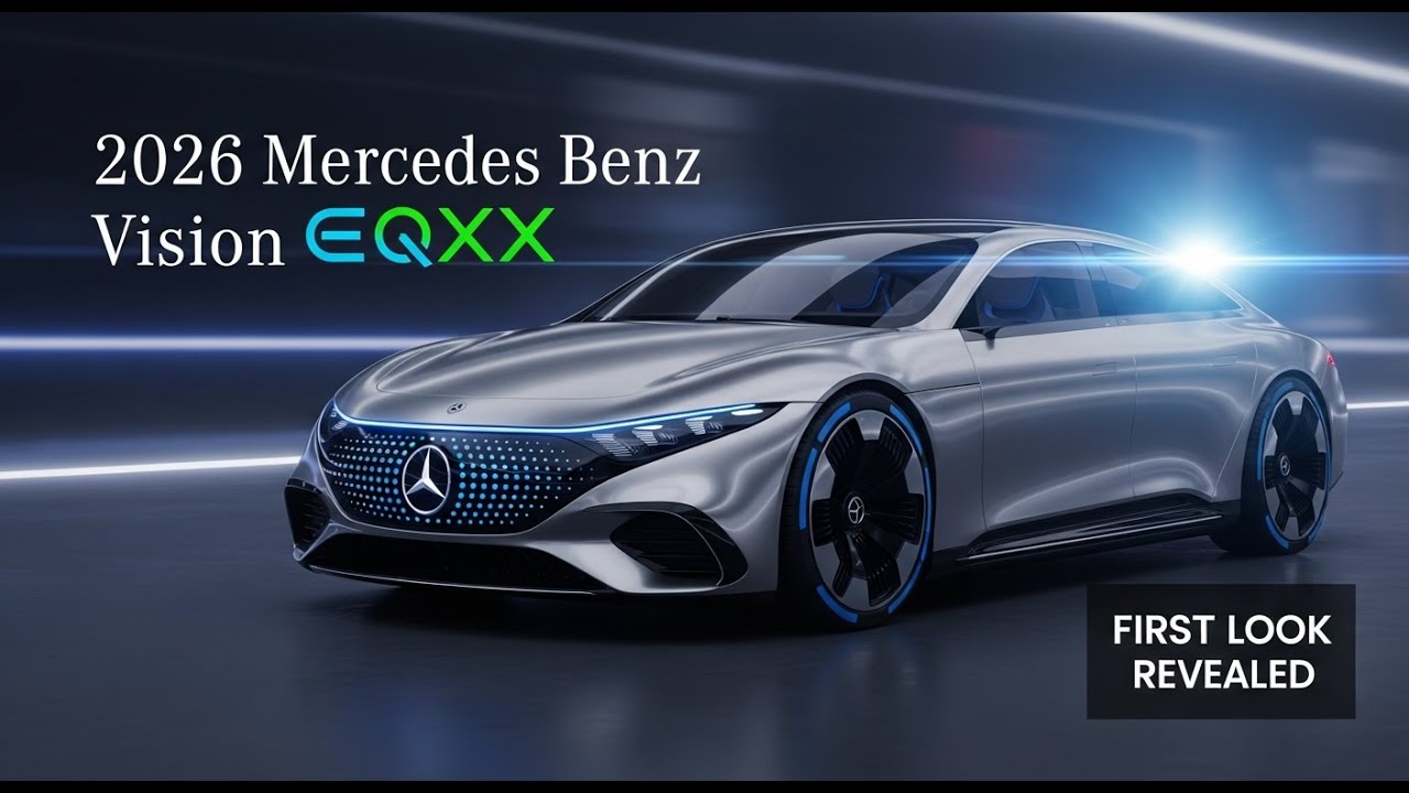 Mercedes-Benz Vision EQXX 2026 года — прототип солнечной батареи с запасом хода 750 миль