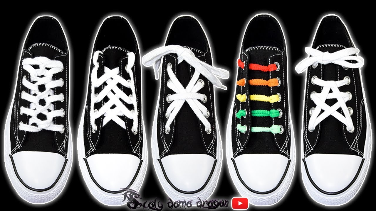 5 Formas Divertidas de atar tus agujetas o cordones de los Zapatos