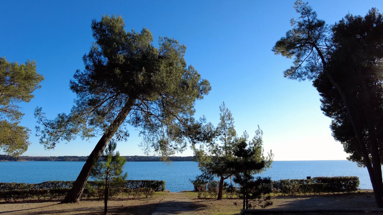 Novigrad (Istria-🇭🇷Croatia): A winter walk through the empty campsite and deserted beaches