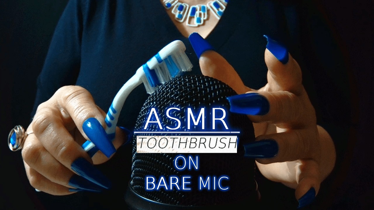 Brushing ASMR | Delightfully Sharp Toothbrush Triggers over Bare Mic