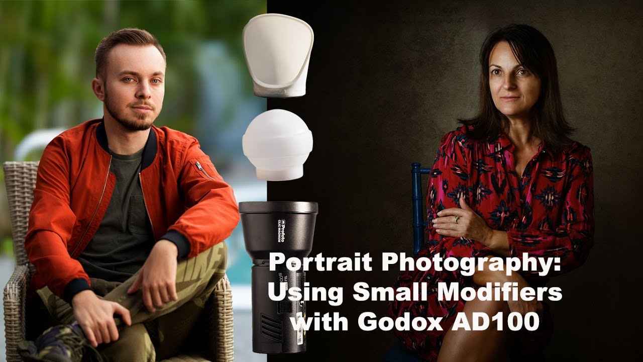 Portrait Photography Using Small Modifiers with Godox AD100