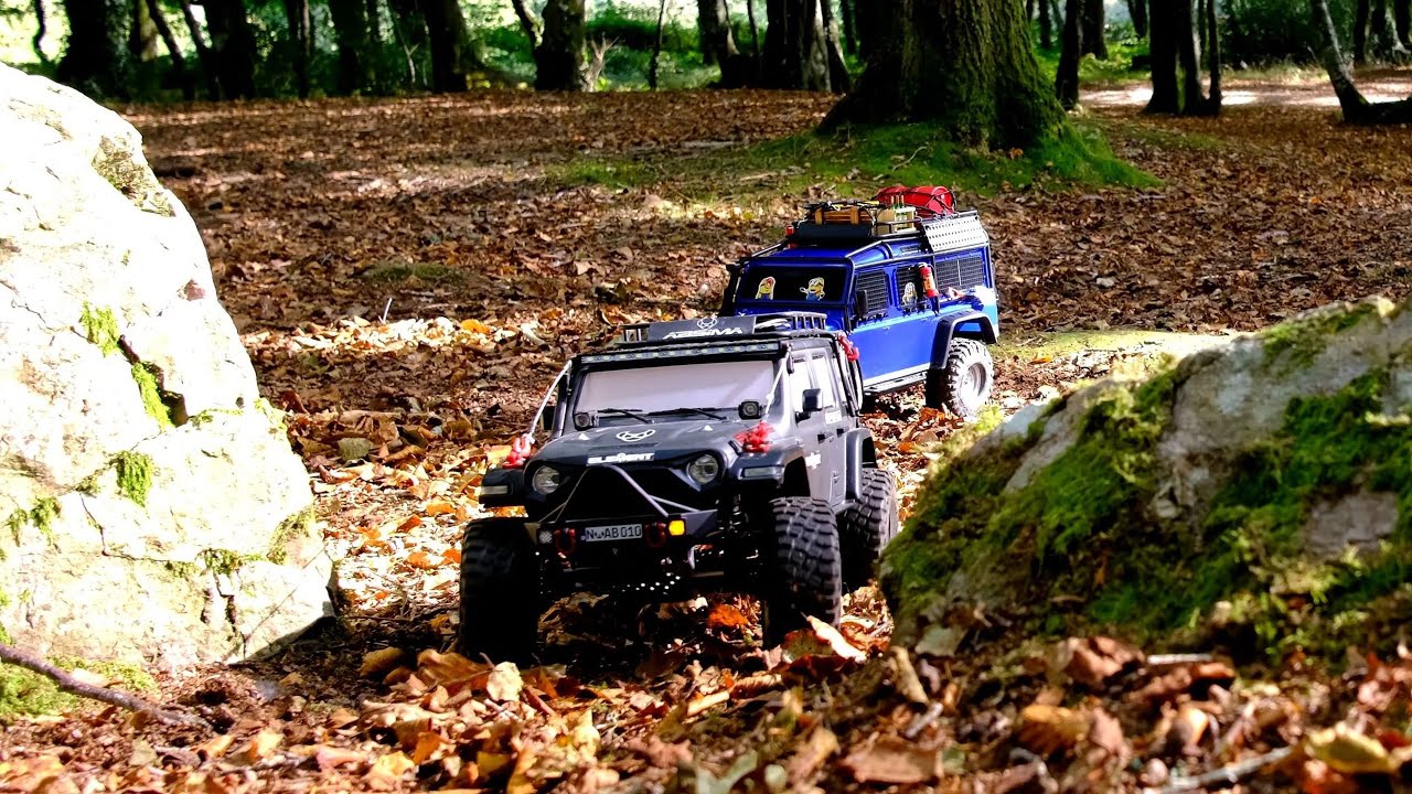 Crawler RC au bois des Roches (Rocheville) - Le 16/10/2021