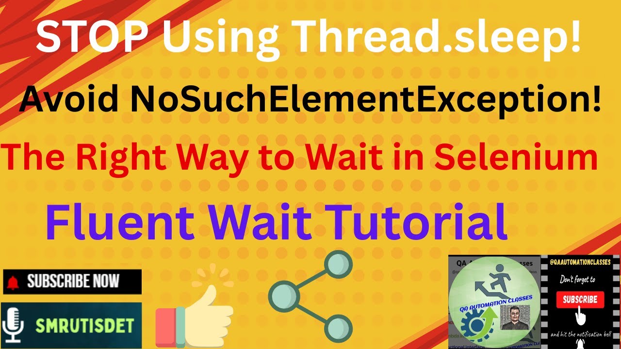 29.Handling Dynamic Web Elements using Fluent Wait in Selenium