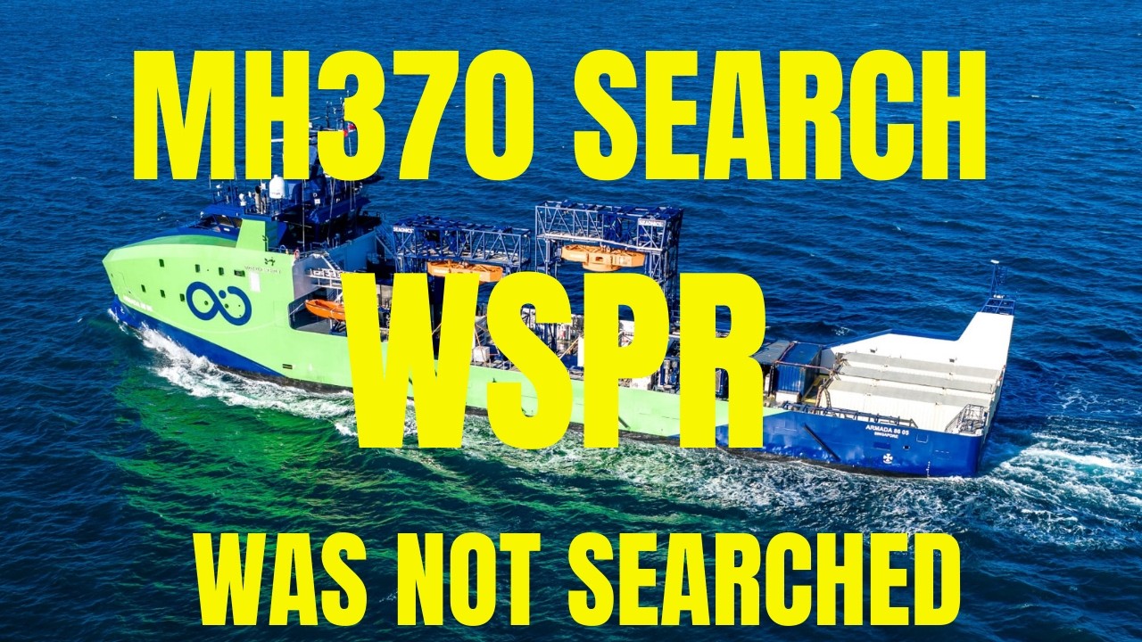 Поиск MH370 -WSPR не проводился.