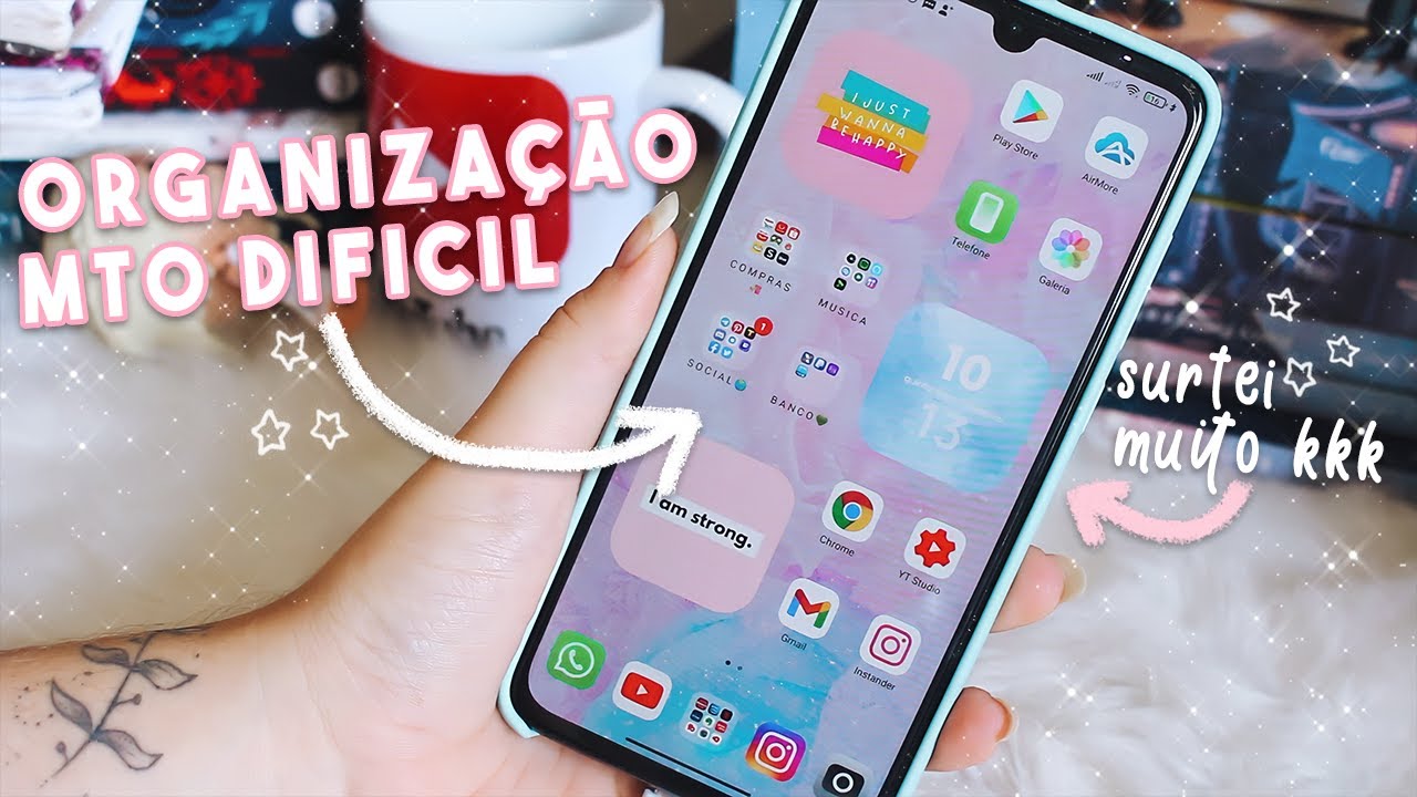 ORGANIZAÇÃO/PERSONALIZAÇÃO MEGA DIFICIL (FEVEREIRO 2021)
