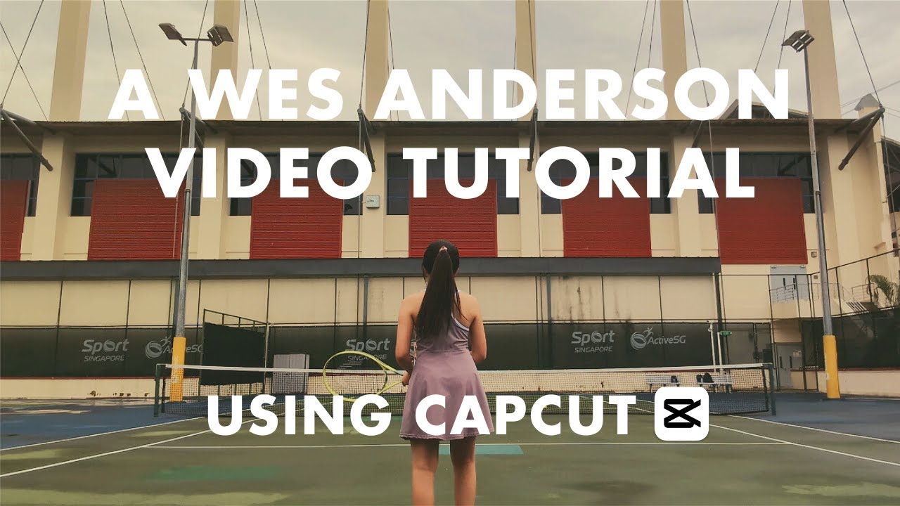 how to make the wes anderson trend video using capcut
