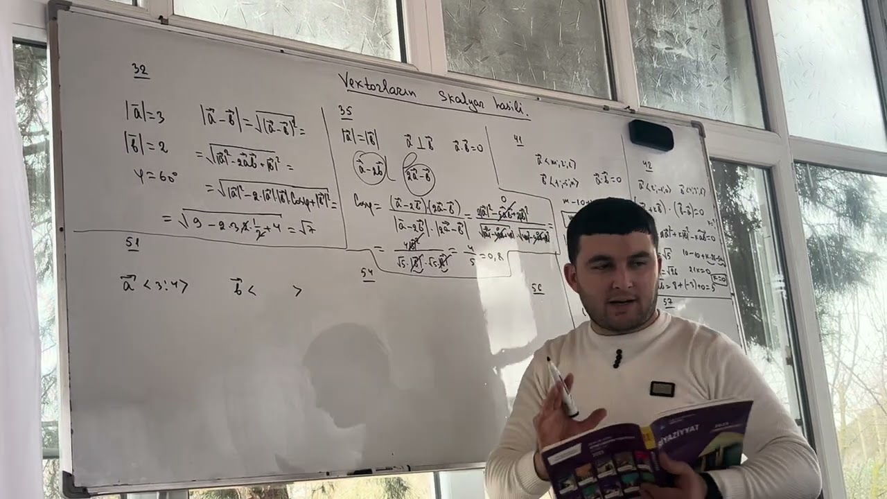 DİM test toplusu 2-ci hissə. Vektorlar. 