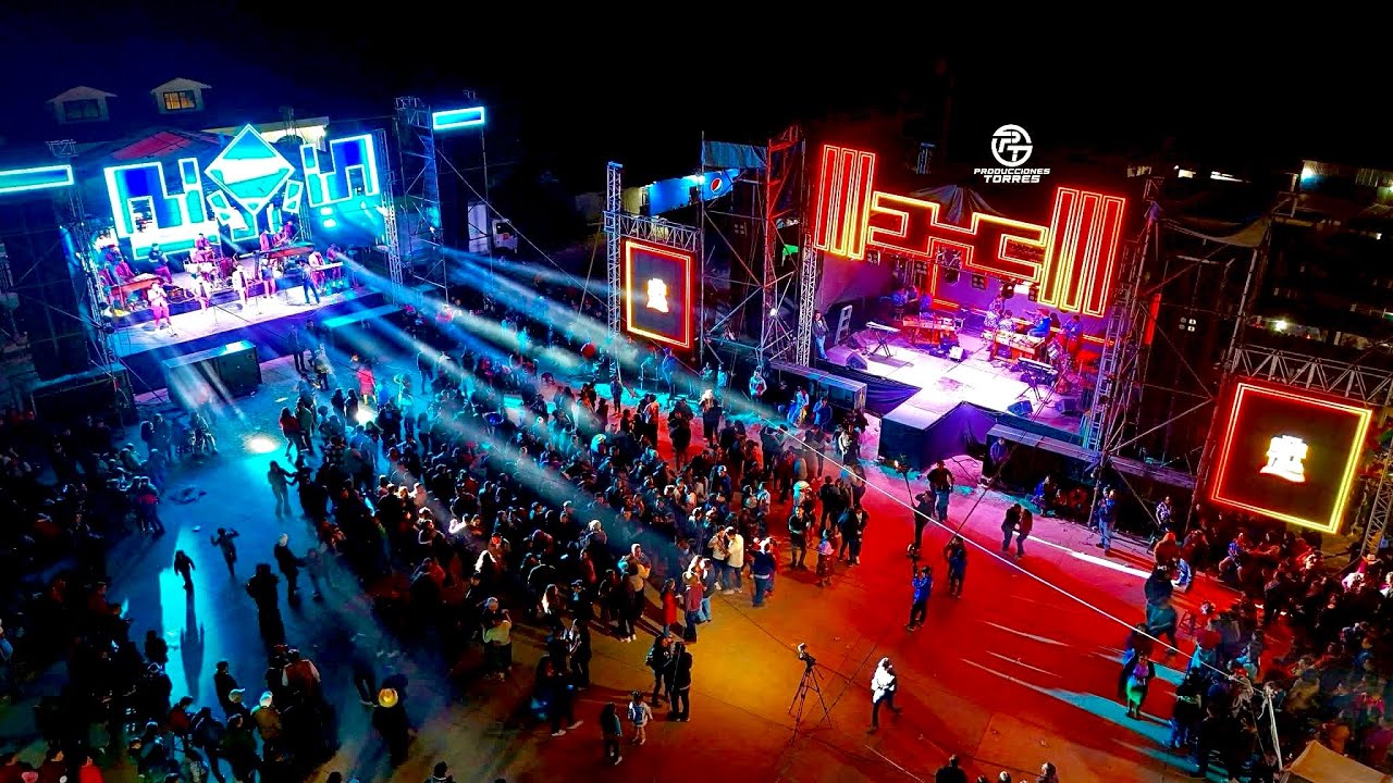 Gran concierto desde xepón grande en escenario los legendarios alternando con Miguel Ángel tzul 🎭