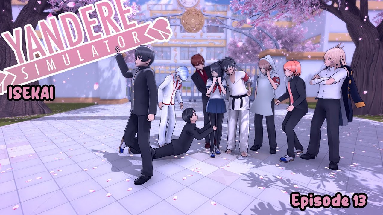 Сможет ли Аяно уйти от сэмпая? | Yandere Simulator Isekai (Эпизод 13) All Rivals
