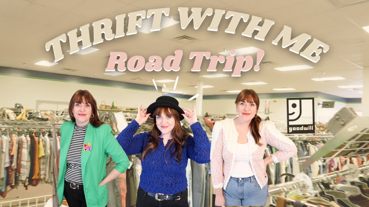 Thrift With Me on the Road! Thrifting Goodwill & Antique Malls in SW Virginia