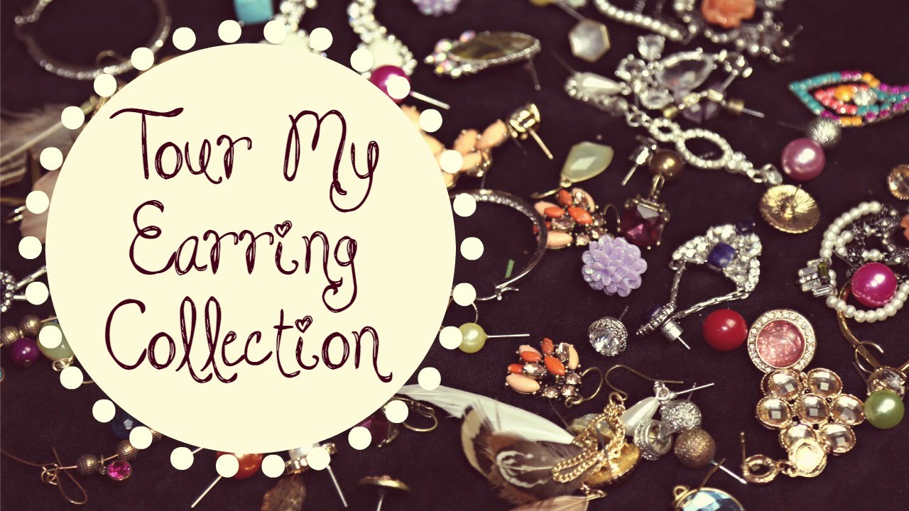 Tour My Earring Collection!