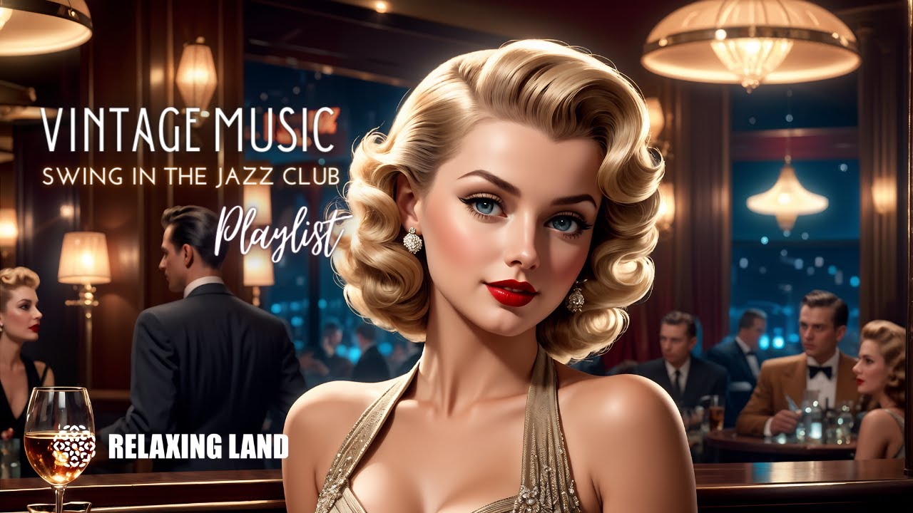 1940s Swing Music in a Vintage Jazz Club! (Vintage Music Playlist)