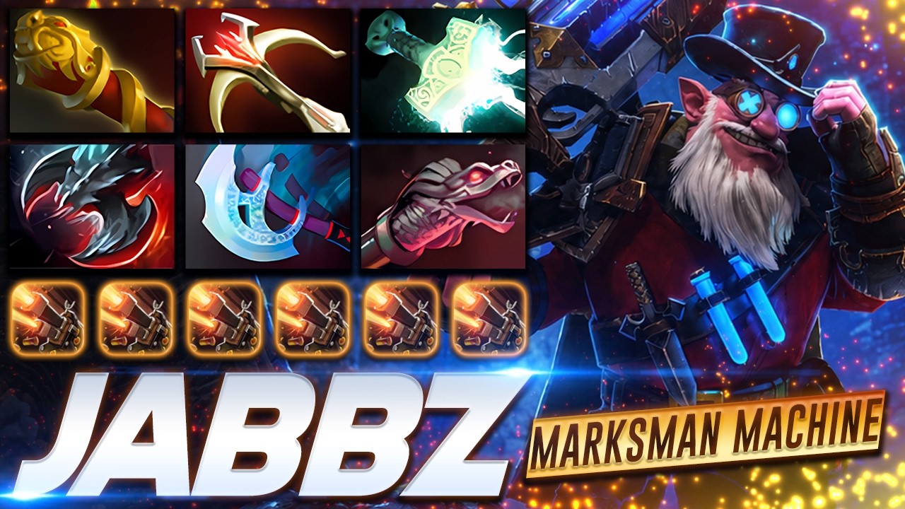 Jabbz Sniper Marksman Machine - Dota 2 Pro Gameplay [Watch & Learn]