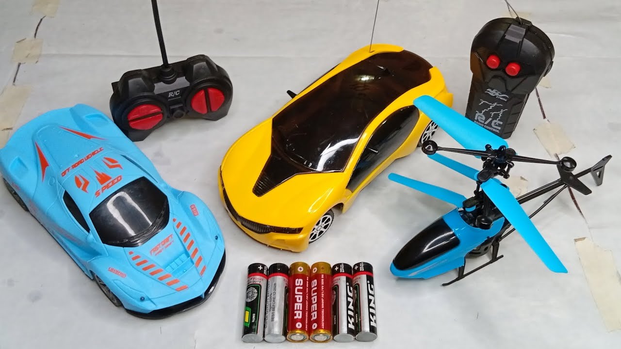 Radio Control Racing Rc Car and Remote Control helicopter toy, sports car, rc helicopter