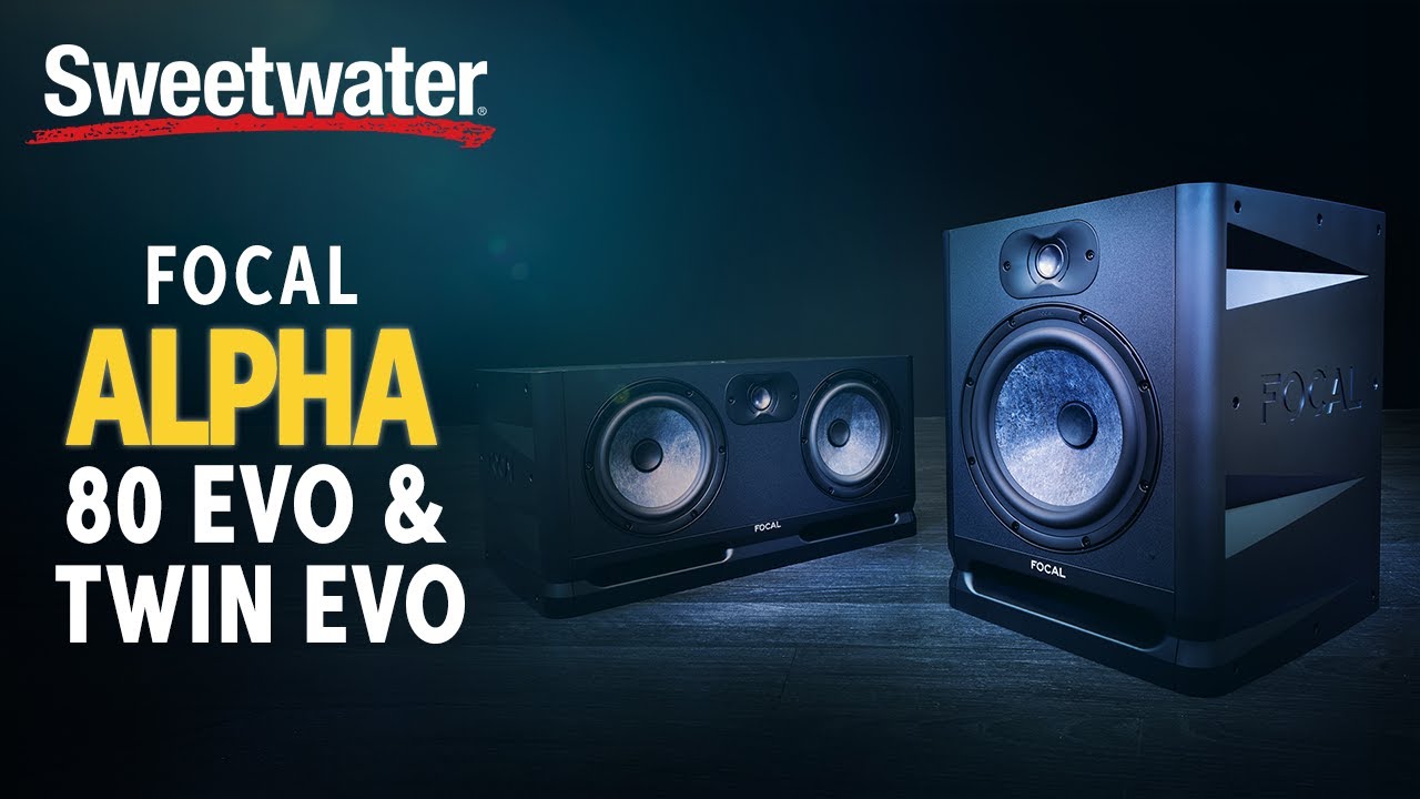Focal Alpha 80 Evo and Alpha Twin Evo Studio Monitors Overview