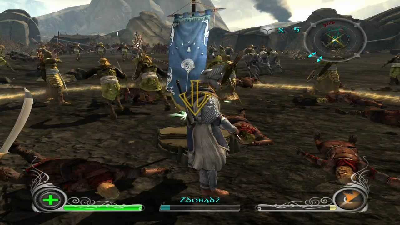 Zagrajmy w Władca Pierścieni Podbój (na ślepo) *01* - Trening - Isildur vs Sauron