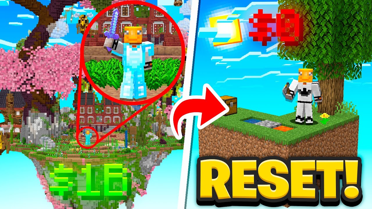 Я продал ВСЁ на своём Skyblock, чтобы заработать миллиарды... | Minecraft Skyblock Server, эпизод #6