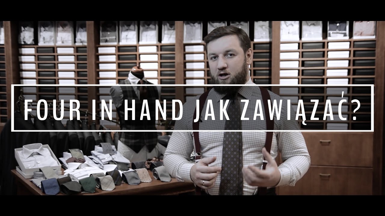Four in hand - jak zawiązać? ★ W punkt o ubraniach