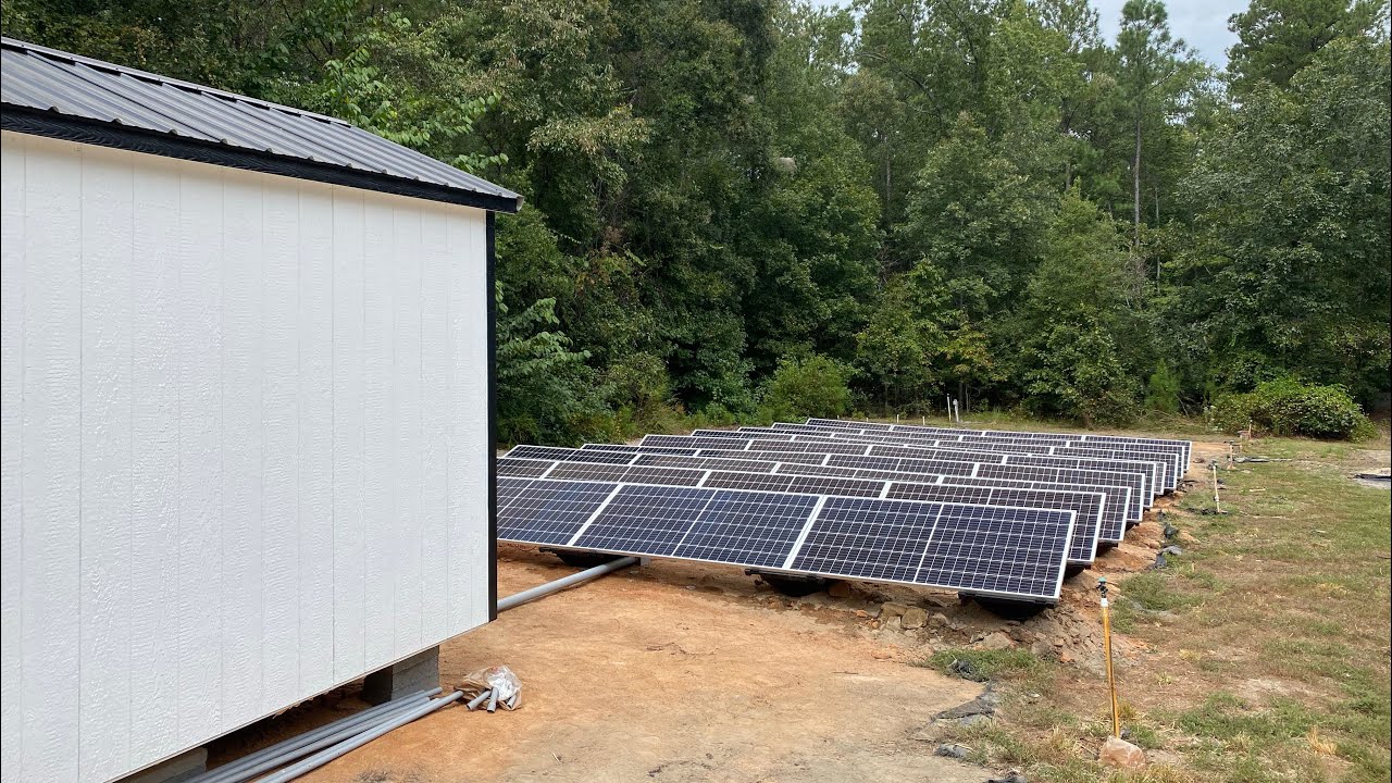 Step by step setup tour of solar off grid ready to go delivered system by off grid contracting
