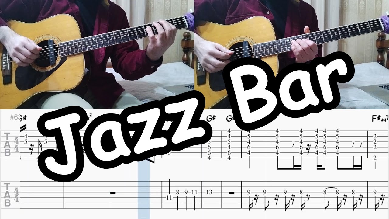 Dreamcatcher - Jazz Bar - Acoustic Guitar Cover Tutorial (드림캐쳐)