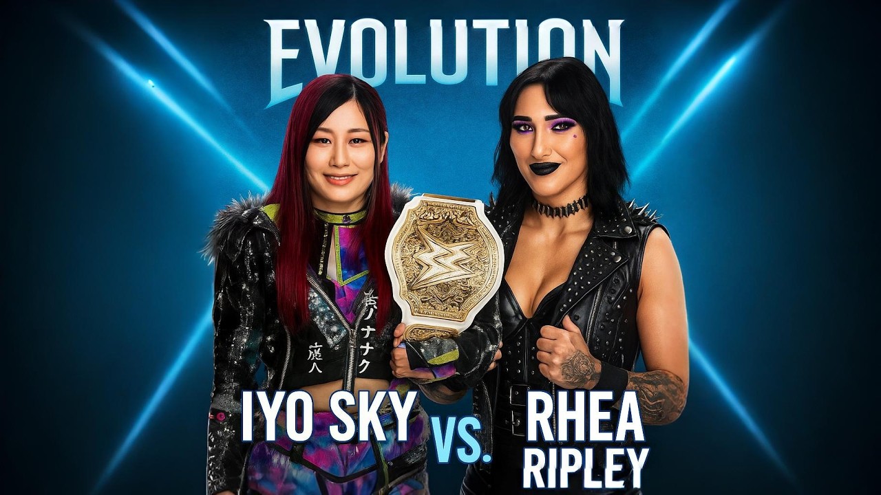 IYO SKY vs. Rhea Ripley - WWE Women's World Championship match at WWE Evolution 2025 : WWE 2K25