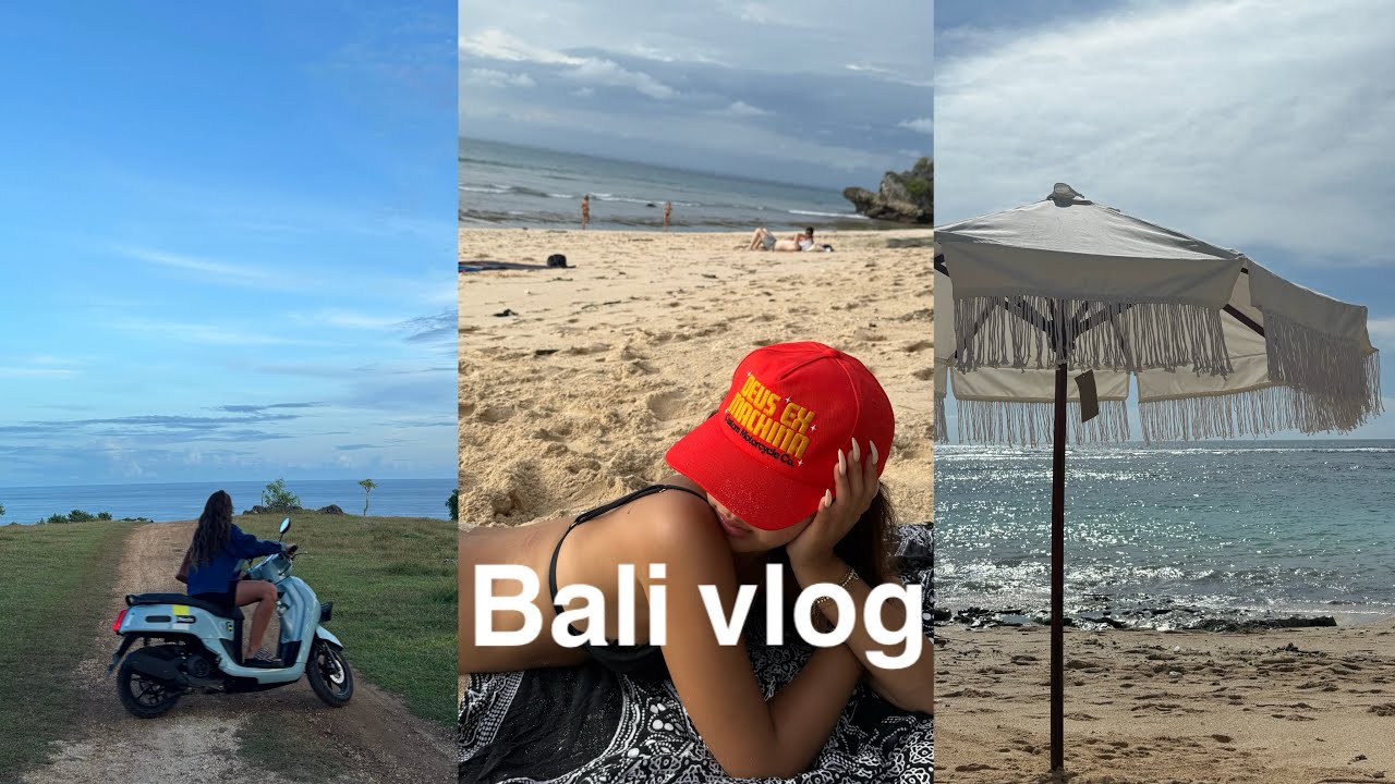 BALI VLOG | Pilates, cafe, beach, shopping