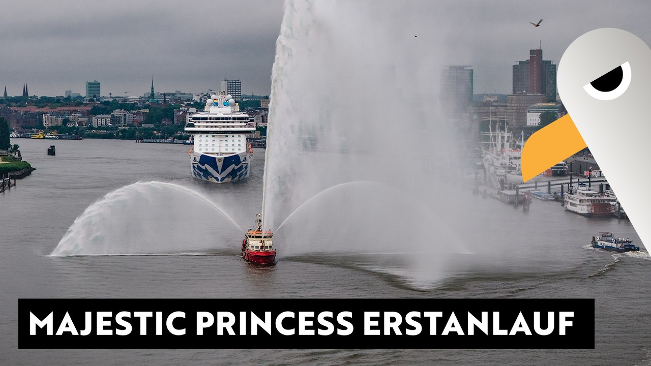 Majestic Princess: Erstanlauf mit der gro&szlig;en Hafen-Dusche 🛳️
