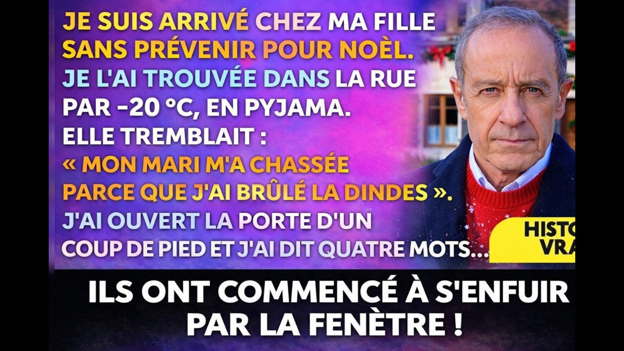 Ma Fille A Gelé Dehors À Noël Pendant Que Son Mari Festoyait — Une Trahison Familiale Incroyable