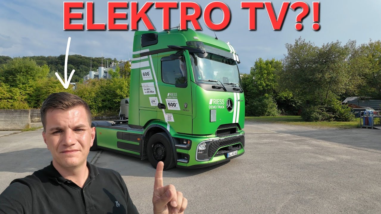 Neuer Elektrotestwagen: eActros 600 Vorstellung