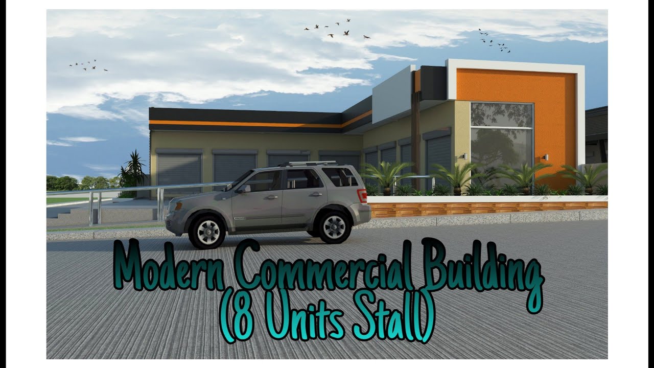MODERN COMMERCIAL STALL (8 units) - #10