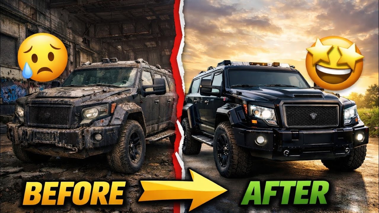 INSANE Conquest Knight XV Restoration ASMR | Extreme Luxury Armored Truck Rebuild