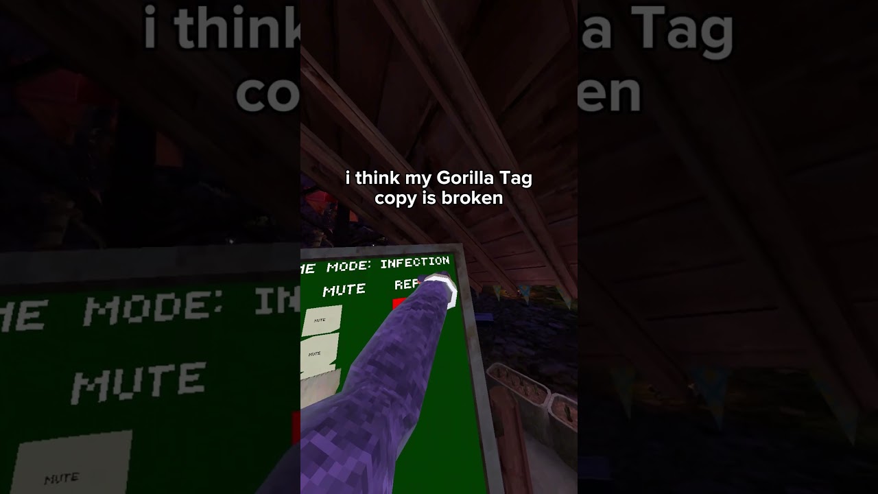 I think my Gorilla Tag copy is broken 