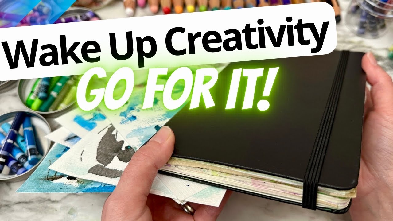 🎨 RAPID-FIRE INTUITIVE ART DAY in my Sketchbook 🌀🦉💀🪷