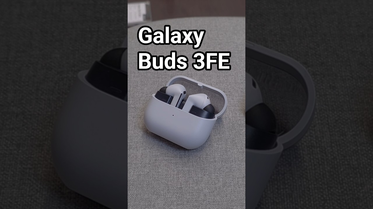 Galaxy Buds 3 FE - та самая золотая середина #Samsung #galaxybuds #наушники #galaxyai #buds3fe