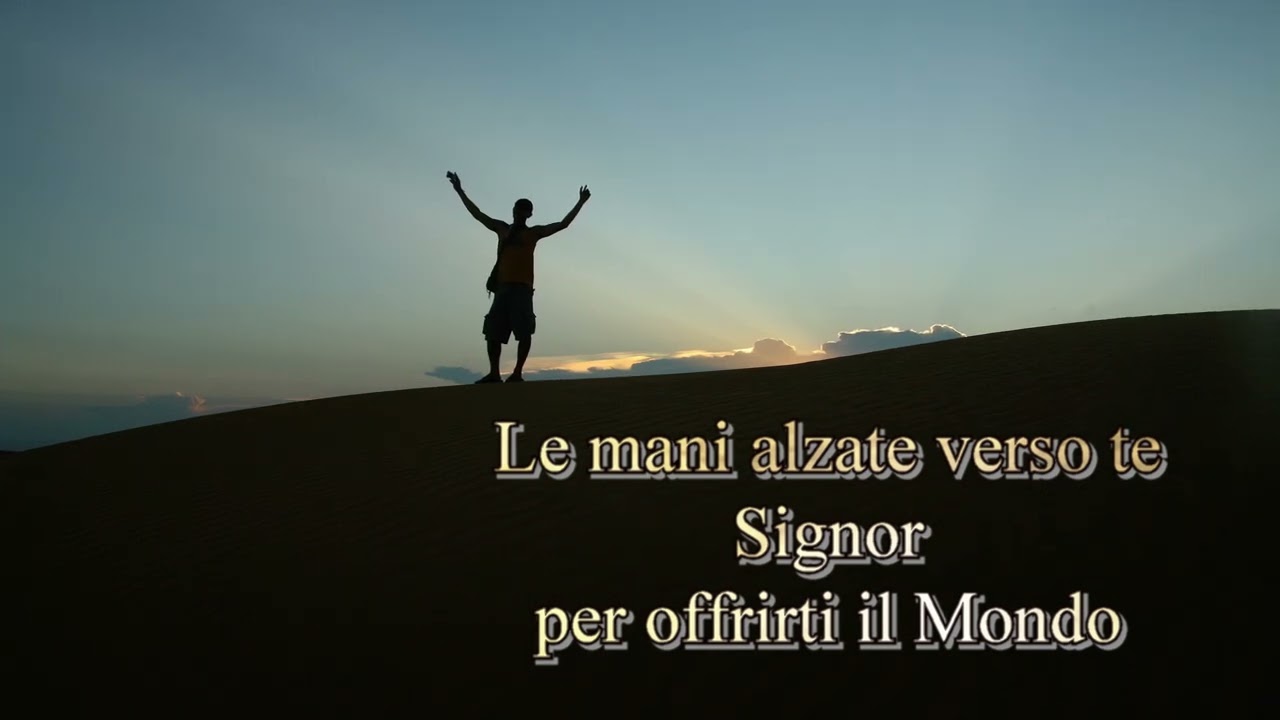 Le mani alzate