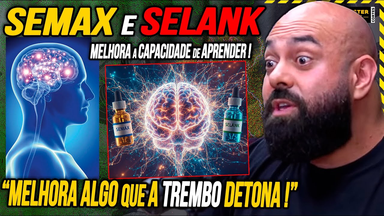 COMBATE OS COLATERAIS DA TREMBO ! SEMAX E SELANK PODEM REVOLUCIONAR O PODER CEREBRAL ! |KAMINSKI