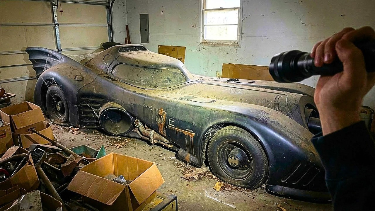 Found an Abandoned Batmobile in a Garage! (Restauration Nightmare)