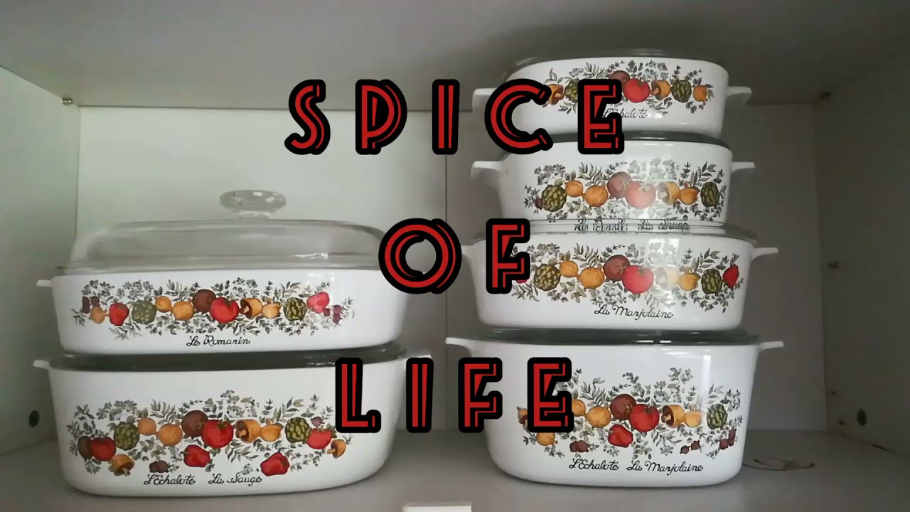 Corning Ware Spice of Life Block Stamp 1979 🇺🇸  #corning #corningware #corningwarespiceoflife