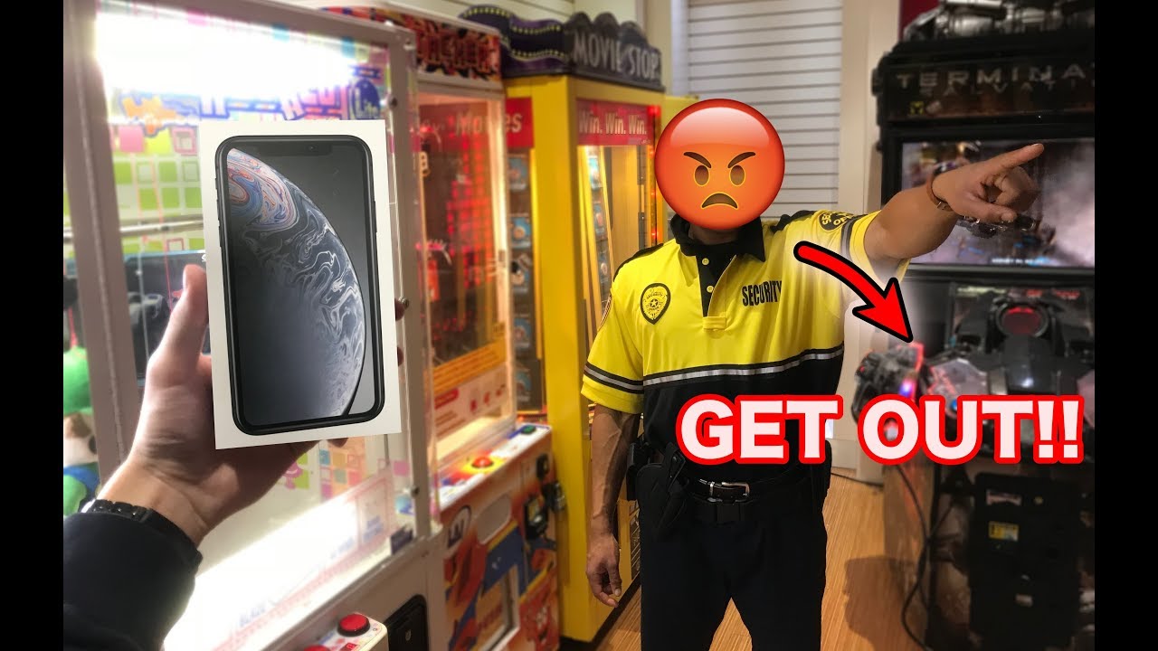 KICKED OUT FOR WINNING Apple iPhone XR!!! *banned*| JOYSTICK