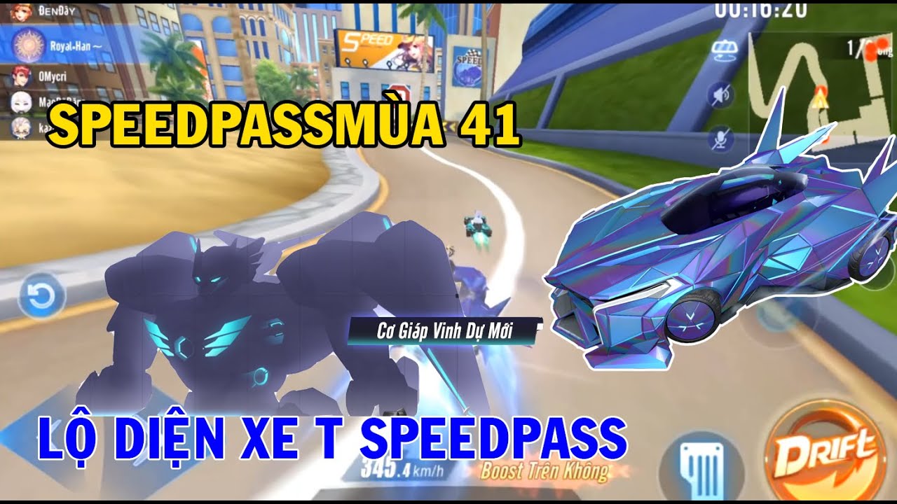 ZingSpeed Mobile | Lộ Diện Xe T Speedpass Mùa 41 - Xe A Dạ Tiệc