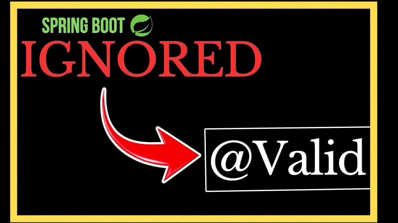 This @Valid Bug Lets Bad Requests Pass Silently