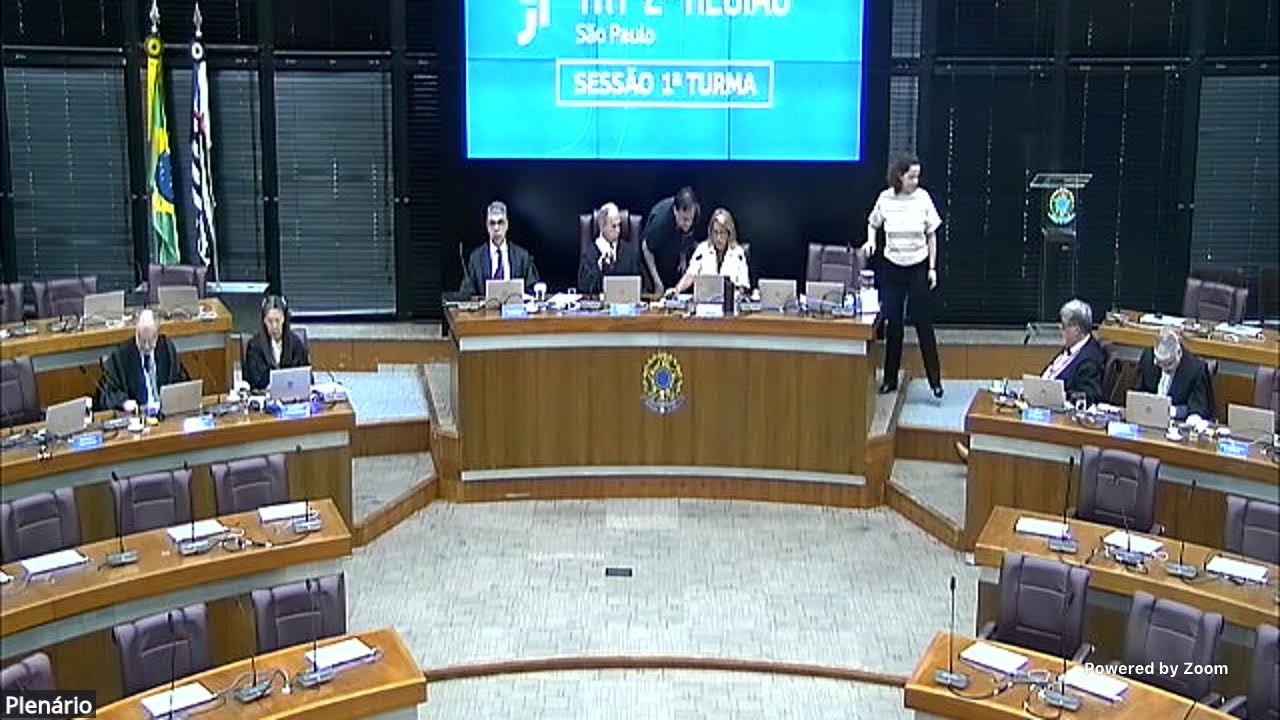 Sessão Telepresencial da 1ª Turma