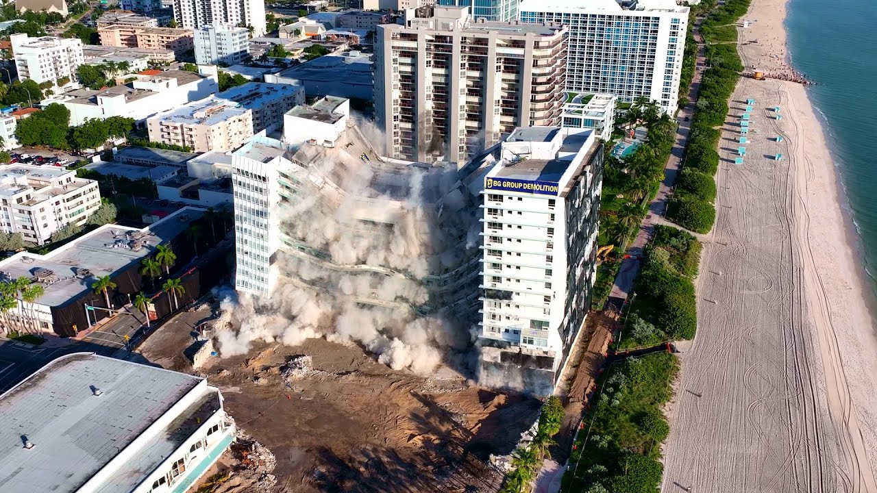 Deauville Beach Resort Hotel Demolition
