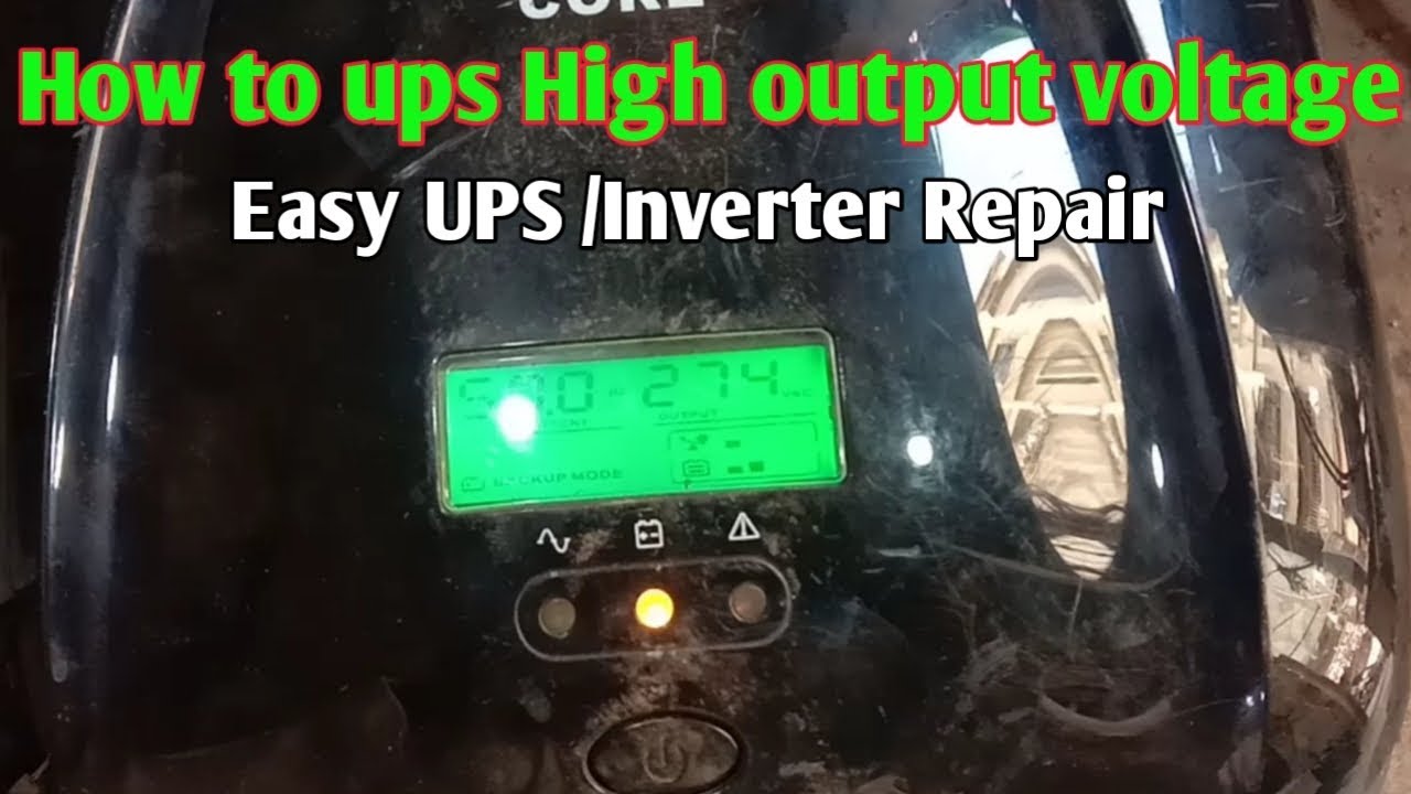 How to ups/Inverter Output high volts Easy repair //Hassan Ali Tv