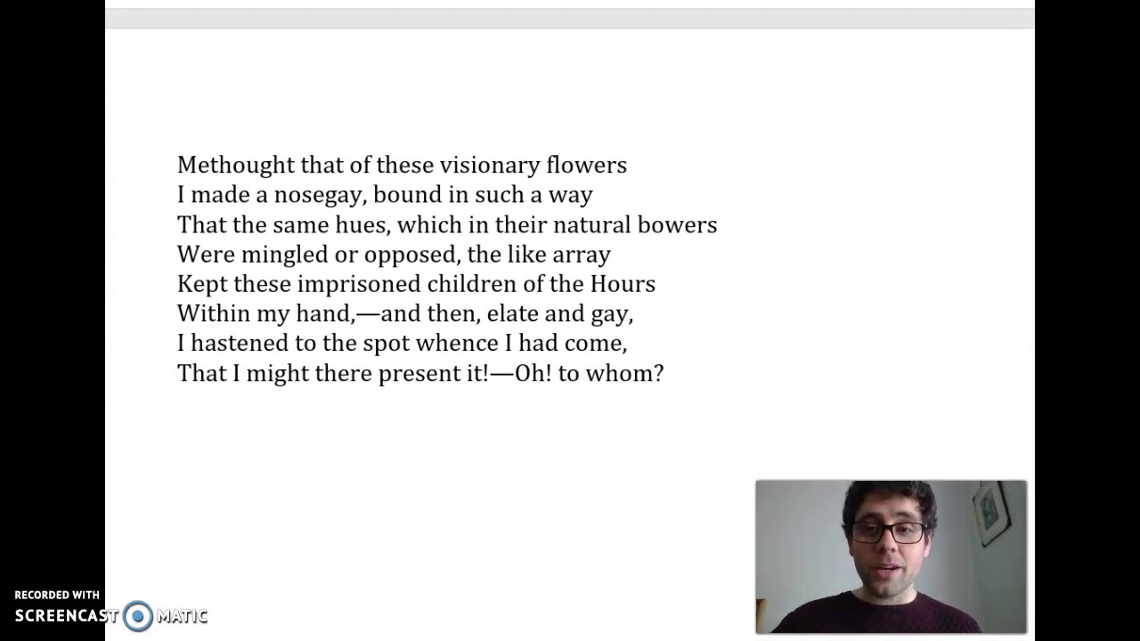 Analysis of The Question by Shelley