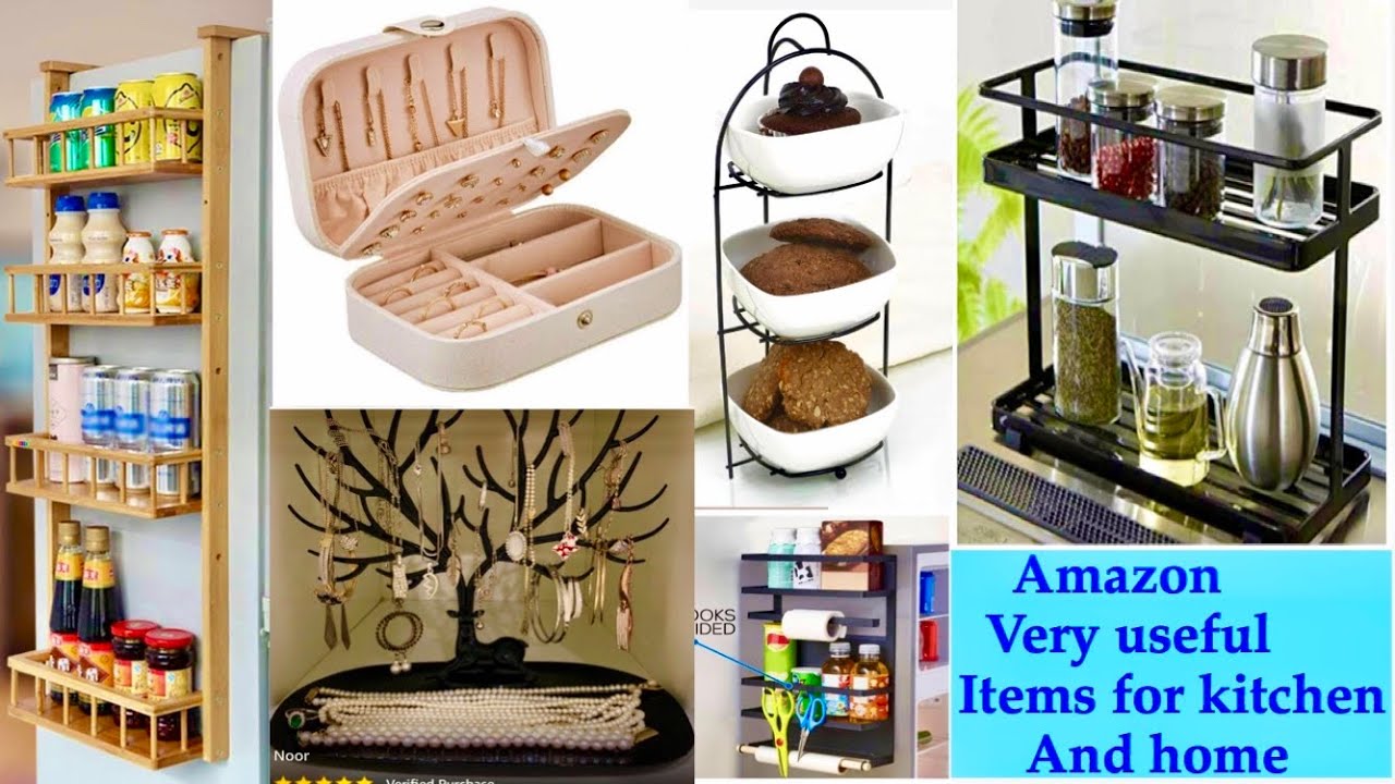 Very Useful Kitchen n home items/organisers/ rack/cabinets/jewellery box/kitchen accessories#amazon