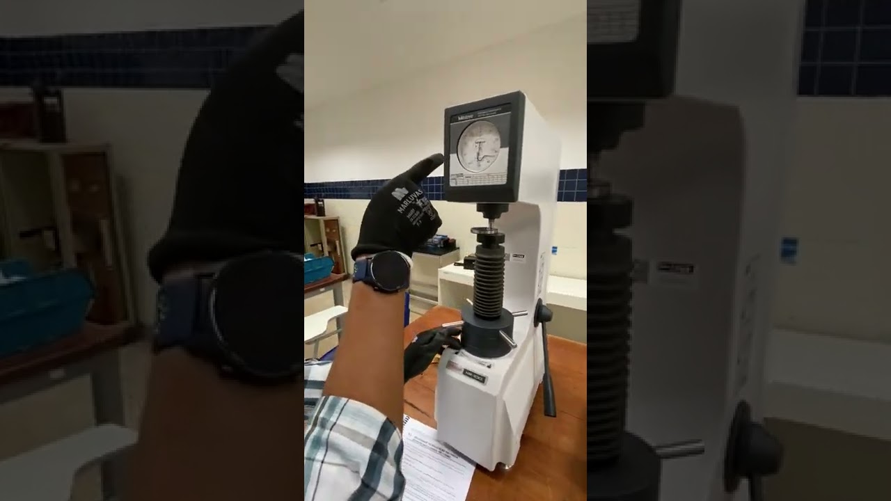 Ensaio de Dureza Rockwell na prática