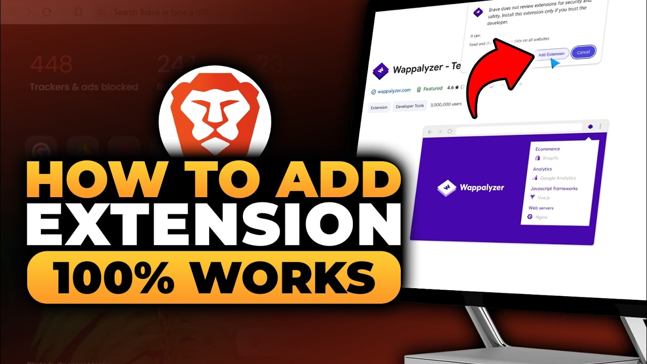 How To Add Extension in Brave (𝟮𝟬𝟮𝟲) | 100% WORKS | NO Yapping, To The Point! | FAST & EASY