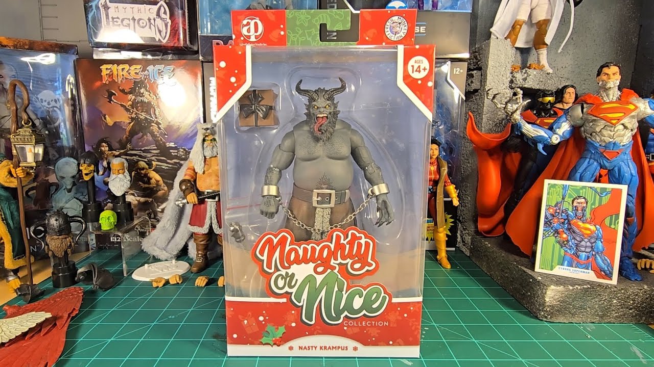 Nasty Krampus - Naughty or Nice Collection from Fresh Monkey Fiction - Unboxing and Review