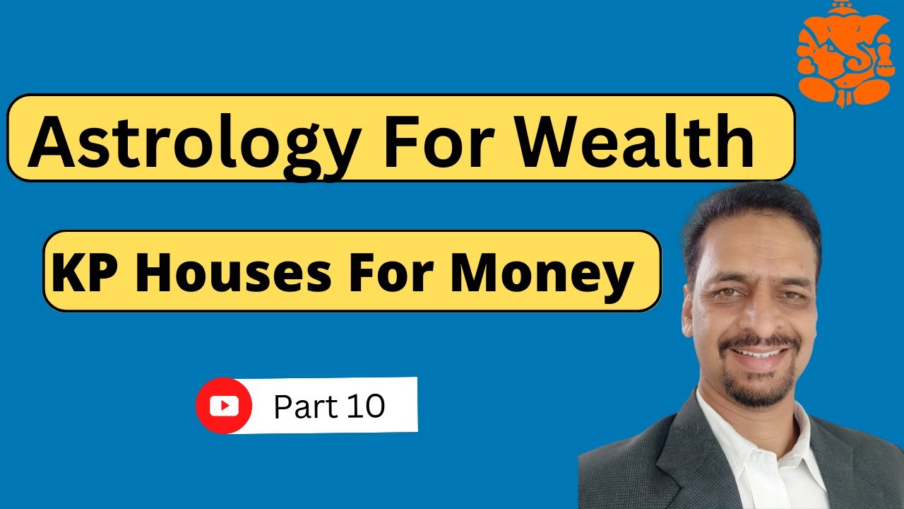 KP astrology chart analysis | KP houses for Money & Finance 💰🙂 Educational Video